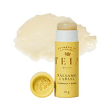 TEIA COSMETICOS Bálsamo labial humectante sin color de ingredientes naturales suaviza y repara