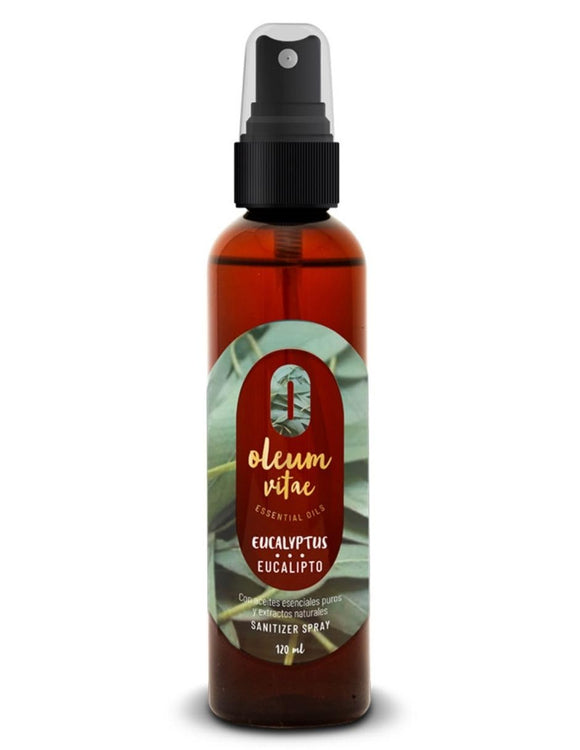 Spray Desinfectante de Manos y Superficies Eucalipto 120ml OLEUM VITAE