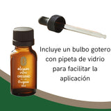 OLEUM VITAE Aceite Esencial de Orégano 30ml. Origanum Vulgare. 100% Puro y Orgánico. Aplicación Interna, Externa y Aromática.