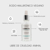 ▶  NUESTAR TIERRA Suero De Acido Hialuronico Vegano Hidratante Anti-arrugas