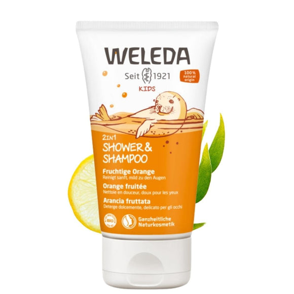 Hair Care by Weleda Kids 2in1 Shampoo and Body Wash Happy Orange 150ml