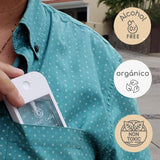POCKET CARE | Desinfectante Spray - Sin Alcohol | Refill 200ml - Neutro | Antibacterial Spray de Bolsillo Orgánico | Sanitizante para Manos - Hand Sanitizer | 100% Natural