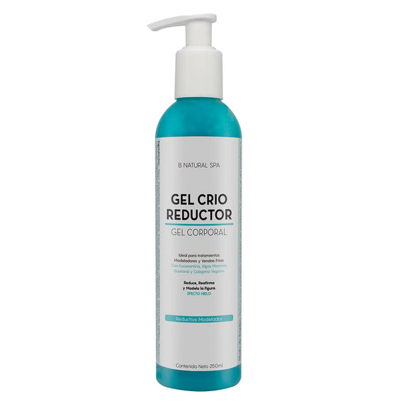 B NATURAL SPA Gel Crio Reductor Estilizante, Masaje, Vendas Fras