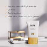 ▶ ISDIN Isdinceutics glicoisdin 15 moderate, gel facial con efecto peeling, con acido glicolico y aloe vera, hidratacion y elasticidad para tu piel, 50ml