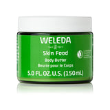 Weleda Skin Food Body Butter, 5 Fluid Ounce, Sustainable Glass Jar, Plant Rich Moisturizer with Shea and Cocoa Butter, Sweet Almond Oil and Pansy