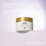 ▶ ISDIN Glicoisdin 15 moderate, crema facial con efecto peeling y acido glicolico, hidratacion y elasticidad para tu piel, 50ml
