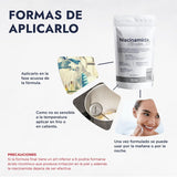 ▶ HEBBE  - Niacinamida Pura para Rejuvenecimiento y Cuidado de la Piel, 250 g