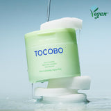 ▶ TOCOBO  Almohadilla Calmante de Agua Cica con Complejo Multi HA y Extracto de Aloe, Efecto Refrescante y Humectante