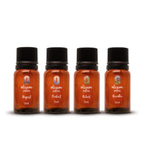 OLEUM VITAE Kit Mezclas de Aceites Esenciales Vitalidad. 100% Puros y Orgánicos. Digest, Breathe, Relief, Protect