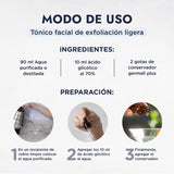 ▶ HEBBE - Ácido Glicólico, Exfoliante y Renovador para Piel, 50 ml
