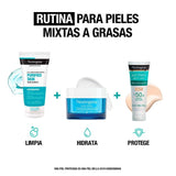 ▶ Neutrogena  Sun fresh Protector Solar Facial Tono Claro Dermcare Niacinamida FPS50+, 40g