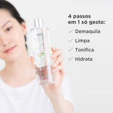 ▶ ISDIN Micellar Solution Limpiador facial 4 en 1 para pieles sensibles, 400 ml