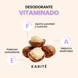 ▶NaturalDry  - Desodorante Natural Mujer - Sin Aluminio - Sin Parabenos - No obstruye los poros - Elimina el mal olor - NO HUELES - en barra (1 unidad)