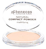 ▶ BENECOS  Natural Mattifying Compact Powder - Porcelain