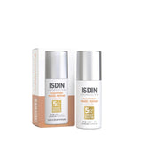 ▶ ISDIN - FotoUltra Age Repair Fusion Color Water SPF 50 - Protector solar facial de fase acuosa, triple acción anti-fotoenvejecimiento, con color, 50 ml