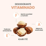 ▶NaturalDry  - Desodorante Natural UNISEX - 100% Natural - No obstruye los poros - SIN ALUMINIO - Sin parabenos - Hidrata tu piel - Elimina el mal olor - Aroma a Verbena (1 unidad)