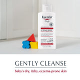 ▶ Eucerin Baby Eczema Relief Cream & Body Wash, Eczema Body Wash for Babies, 13.5 Fl Oz Bottle