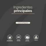 Citrato de Magnesio Puro | 2400 mg por porción de 240 caps. Alta absorción. Ingredientes Naturales. Citrate Mag. B Life.
