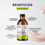 ▶ HEBBE  - Aceite de Nuez de Macadamia 100% Puro, Hidratante y Anti-envejecimiento para Piel y Cabello, 250 ml