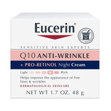 ▶ Eucerin, Crema antiarrugas de noche con CoQ10 y pro retinol, 48 g, 1.7 fluid ounces