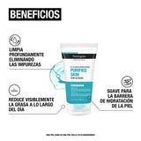 ▶ Neutrogena Gel Limpiador Facial Neutrogena Purified Skin Ácido glicólico 150 g