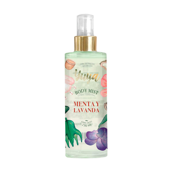 ▶ Republic Cosmetics Yuya   - Body Mist 236mL Menta y Lavanda