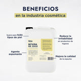 ▶ HEBBE  - Cocamidopropil Betaína, Espumante y Suavizante para Cosméticos, 5000 g