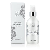 XAMANIA - Tónico Facial Natural con Árbol de Té y Aceite de Almendras - Piel Mixta Grasa o con Acné - Cierra Poros Elimina Brillos y Granitos - Sin Alcohol Cruelty Free 100 ml