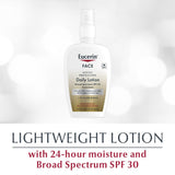 ▶ Eucerin Daily Protection Moisturizing Face Lotion, SPF 30, 4 Fluid Ounce