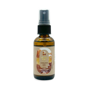 Fragancia Corporal Con Aceite Esencial De Sándalo Miel 60ml