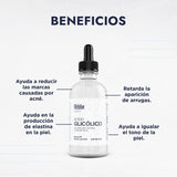 ▶ HEBBE - Ácido Glicólico, Exfoliante y Renovador para Piel, 50 ml