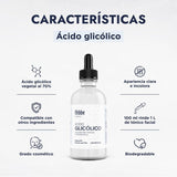 ▶ HEBBE - Ácido Glicólico, Exfoliante y Renovador para Piel, 50 ml