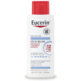 ▶ Eucerin Itch Relief Intensive Calming Lotion, Itch-Relieving Lotion for Sensitive Dry Skin, 8.4 Fl Oz Bottle