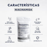 ▶ HEBBE  - Niacinamida Pura para Rejuvenecimiento y Cuidado de la Piel, 50 g