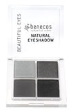 ▶ BENECOS  Quattro Eyeshadow Palette - Matte & Shimmering Long-Lasting Smudge-Free Natural Eye Shadow Makeup (Smokey Eyes)