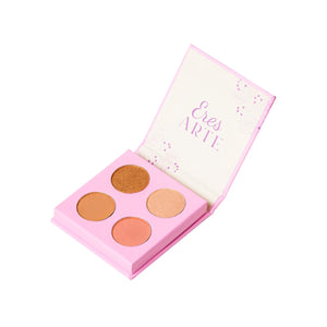 TEIA COSMETICOS Paleta de sombras libre de talco. Vegano, Ingredientes seguros, libre de crueldad