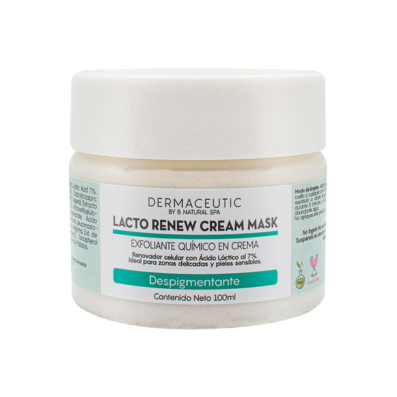 Lacto Renew Cream Mask Exfoliante Despigmentante