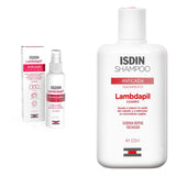 ▶ ISDIN Lambdapil Loción Anticaida 125 ml + Champú Anticaída Ayuda a Reducir la Caída del Cabello y Estimula el Crecimiento Capilar 200ml