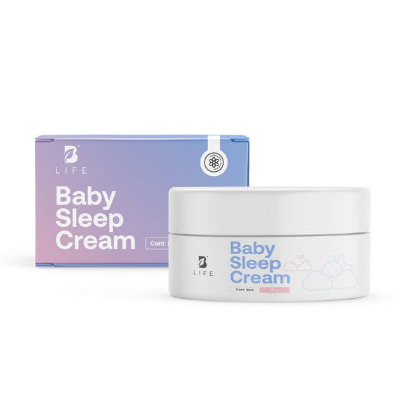 ▶ B Life  Crema para Bebé de 113 g con Ingredientes Naturales. Aceites Esenciales en Crema para Dormir y Relajar a tu bebé. Baby Sleep Cream B Life.