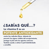 ▶ HEBBE  - Vitamina E Líquida 100% Pura, Antioxidante y Nutritiva para Piel y Cabello, 500 g