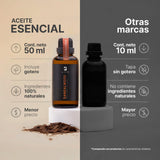 ▶ B Life  Aceite Esencial con Ingredientes Puros y Naturales, Aromalogía de 50 ml. Aceite Esencial Sándalo (Sandalwood) B Life