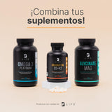 Vitamina D3 400 UI + K2 320 Softgels. Alta absorsión. Aceite de Coco, Vitaminas D3 y K2. Ingredientes naturales. Coconut Oil D3 + K2 B Life.