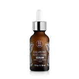 XAMANIA Ácido Hialurónico y DMAE. Serum Facial Reafirmante con Efecto Lifting. 100% Orgánico. Antiarrugas | Antioxidante | Acción Tensora- 30 ml