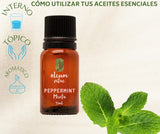 OLEUM VITAE Aceite Esencial de Menta. Mentha Piperita.100% Puro y Orgánico. Certificado USDA ORGANIC. Aplicación Interna, Externa y Aromática. 15ml