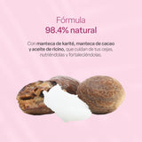 TEIA COSMETICOS Pomada para peinar y rellenar cejas de ingredientes naturales (tono café obscuro)