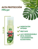 Maya Solar. Bloqueador Solar Ingredientes Naturales SPF 50+ 3 Piezas, Protección UVA/UVB de 98%, Resistente al Agua y Sudor, Natural y Seguro para Océanos - Aceptado en Ecoparques (75 ml c/u - 225 ml)