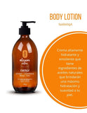 OLEUM VITAE Kit Dúo Body Lotion y Body Mist Naranja-Cedro. Crema Corporal y Fragancia con Aceite Esencial De Cedro