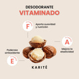 ▶NaturalDry  - Desodorante Kids - Infantil para niñas o niños - No obstruye los poros y elimina el mal olor - con bicarbonato - Sin Aluminio - Sin parabenos Aroma Mandarina - (1 unidad)