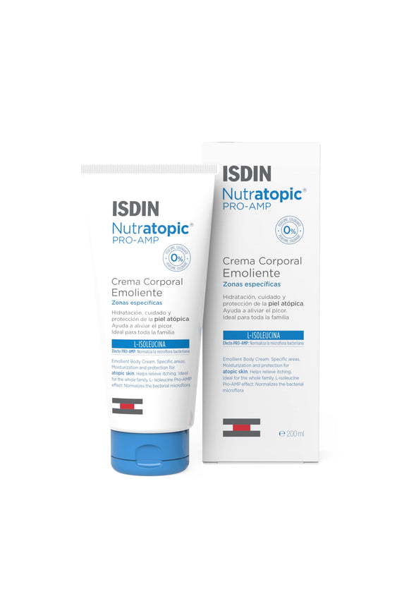 ▶ ISDIN  Crema Emoliente Nutratopic Pro-Amp 200 ml