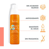 ▶ Avène Protector Solar FPS 50+ en Spray, Niños, 200ml